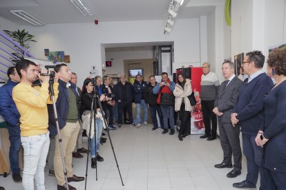 Inauguración de la Exposición 'Impulsores del Deporte en Valladolid'.