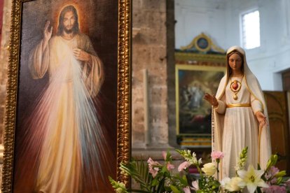Imagen de la Procesión de la Divina Misericordia.