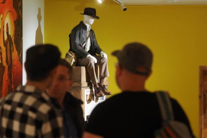 Exposición sobre Indiana Jones en el Museo de la Ciencia.