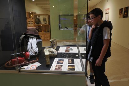 Exposición sobre Indiana Jones en el Museo de la Ciencia.