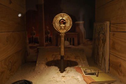 Exposición sobre Indiana Jones en el Museo de la Ciencia.