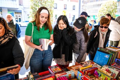 Celebración del Día del Libro en Valladolid