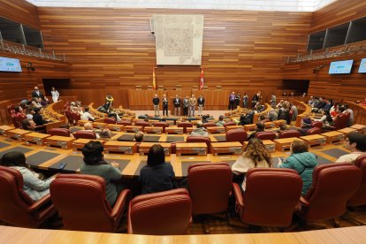 Jornada de puertas abiertas de las Cortes de Castilla y León