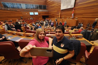 Jornada de puertas abiertas de las Cortes de Castilla y León