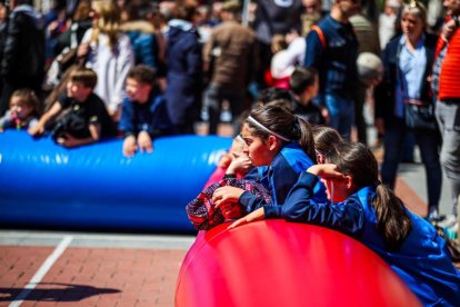 3x3 Plaza Caixabank 2024 en su primera parada y posta en la Plaza Mayor de Valladolid.