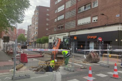 Cortan la calle Penitencia de Valladolid durante 3 meses
