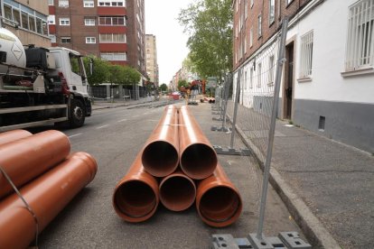 Cortan la calle Penitencia de Valladolid por obras durante 3 meses