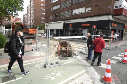 Cortan la calle Penitencia de Valladolid por obras durante 3 meses