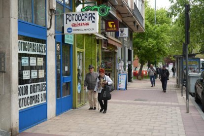 Negocios en la calle de los Alamillos de Valladolid