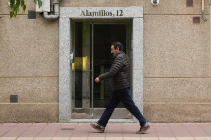 Portal en la calle de los Alamillos de Valladolid