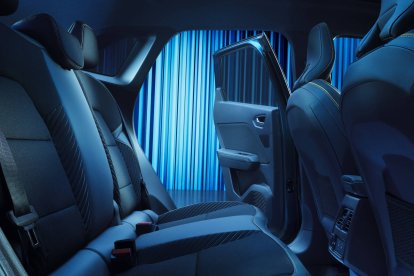 Asientos traseros del Renault  Symbioz