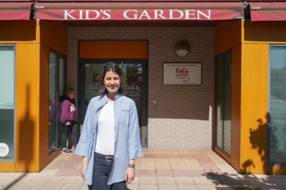 Teresa Domínguez, directora del centro de educación infantil Kid's Garden en la Cañada Real