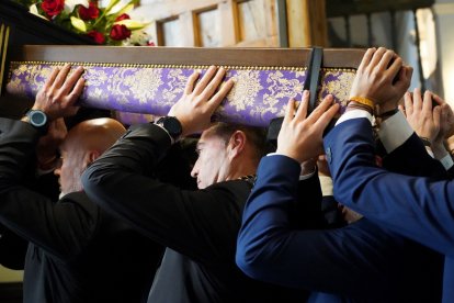 Procesión en honor de San Pedro Regalado.