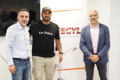 Silviu Cebuc, Francisco Limardo, y Daniel Bravo