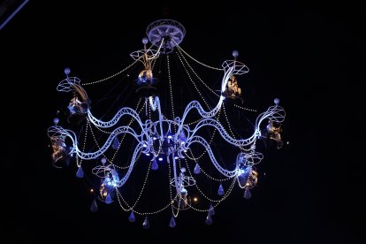 El espectáculo 'Cristal Palace', de Transe Express en la Plaza Mayor de Valladolid