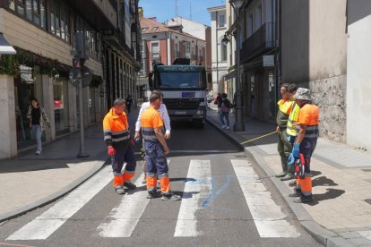 Obras de Aquavall en el entorno de Portugalete