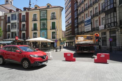 Obras de Aquavall en el entorno de Portugalete