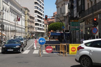 Obras de Aquavall en el entorno de Portugalete