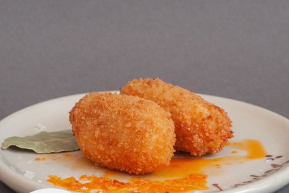 Pincho del restaurante Las Lanchas en Mucientes