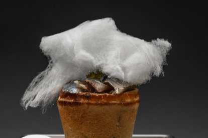 Pincho del restaurante Aquarium en Valladolid