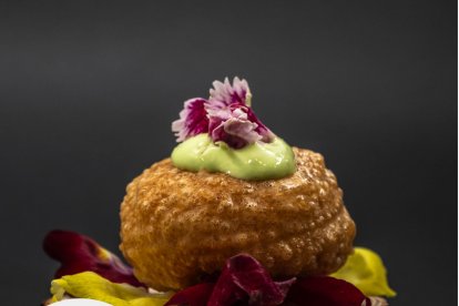 Pincho del restaurante La Taberna del Farolito en Valladolid