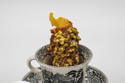 Pincho de Los Fogones de Jota en Valladolid