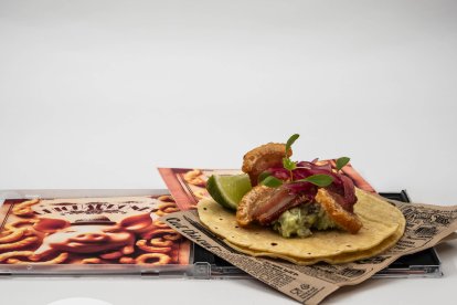 Pincho del restaurante Los Molinos en Valladolid