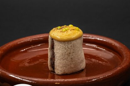 Pincho del restaurante Originario en Valladolid