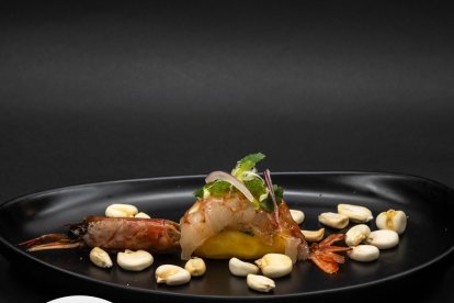 Pincho del restaurante Pangea en Valladolid