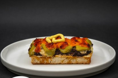 Pincho de Taberna la Cárcava en Valladolid