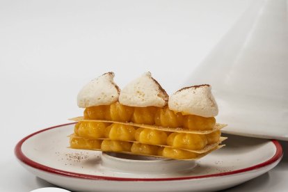 Pincho postre de Caroba en Valladolid