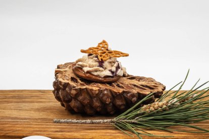 Pincho postre de Mesón Maryobeli en Cogeces del Monte