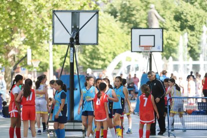 Celebración del 'Día del minibasket' en Valladolid