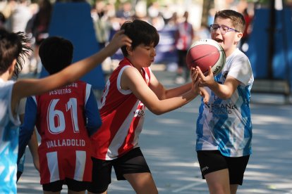 Celebración del 'Día del minibasket' en Valladolid