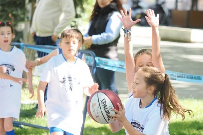 Celebración del 'Día del minibasket' en Valladolid