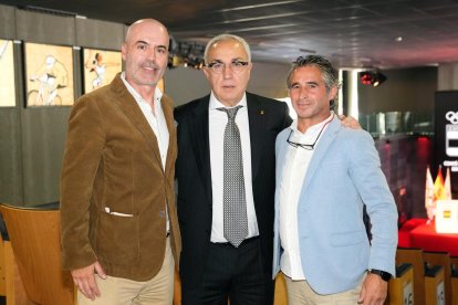 José Luis Sánchez Marinas, Alejandro Blanco y 'Pipín' Guerrero.