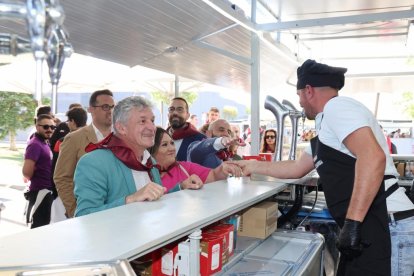 Inicio de las fiestas de San Antonio