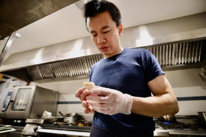 Jiale Pan con su pincho ganador