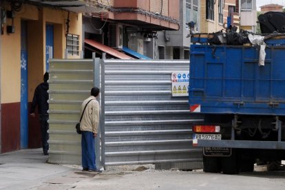 Obras del paso subterráneo de Padre Claret