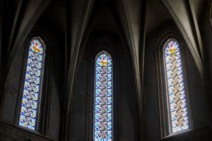 Detalle de las vidrieras