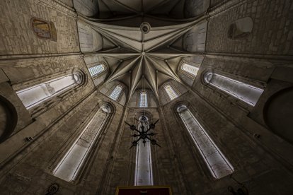 Una imagen del interior del templo