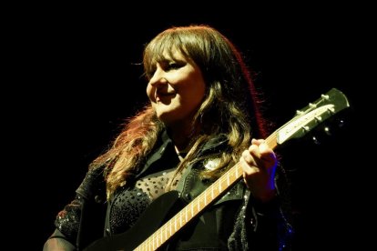Eva Amaral durante su actuación en el Conexión Valladolid