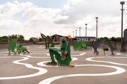 Algunas de las obras de Aparicio