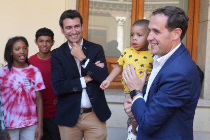 El presidente de la Diputación Conrado Íscar