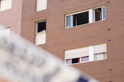 Edificio en el que la mujer fue encontrada muerta