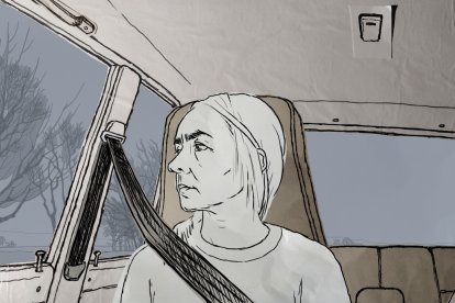 'El cambio de rueda', de Bego Aróstegui