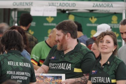 Final por equipos del Campeonato Mundial de Puzzles.