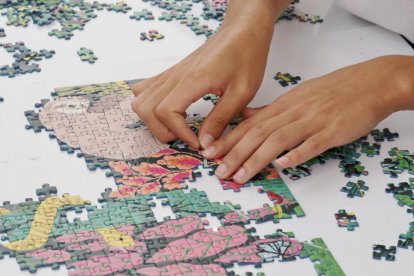 Final por equipos del Campeonato Mundial de Puzzles.