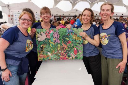Final por equipos del Campeonato Mundial de Puzzles.