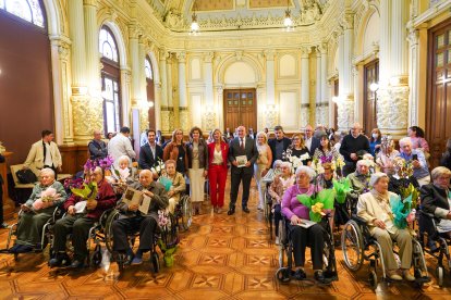 Acto institucional por el Día Internacional de las Personas de Edad en Valladolid.